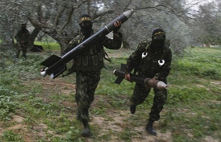 Gaza/des missiles de la rsistance palestinienne